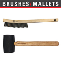 BRUSHES MALLETS
