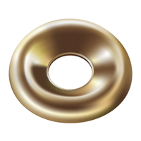 5/16" FINISH CUP WASHER - BRASS