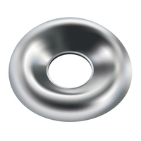 #8 FINISH CUP WASHER - NICKEL PLATED