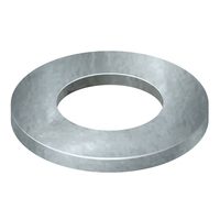 9/16" USS FLAT WASHER GALVANIZED 1.469"OD - .625/.109 THICK