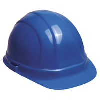 6-POINT NYLON HARD HAT W/ RATCHET BLUE