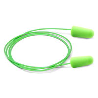 PURA-FIT DISPOSABLE EARPLUGS CORDED, NRR 33 100 PEICE
